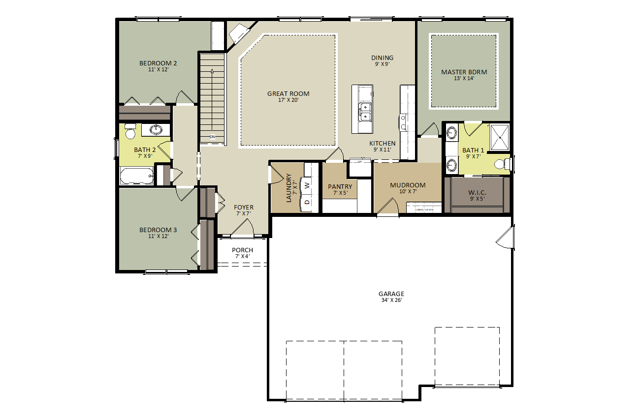 Lynx First Floor Floor Plan